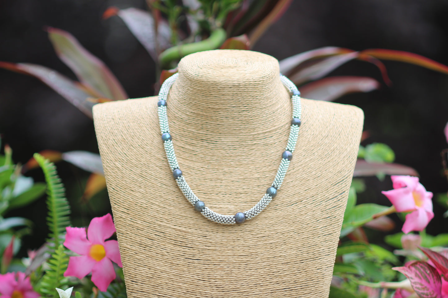 Martina Classic Necklace (Slate)