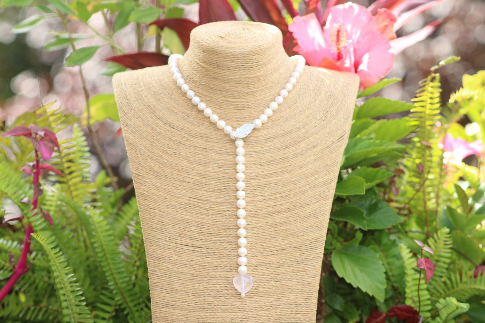 Isabella White Rose Quartz image 0