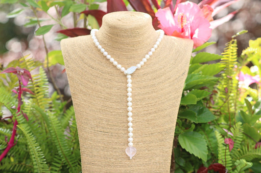 Isabella White Rose Quartz image 0